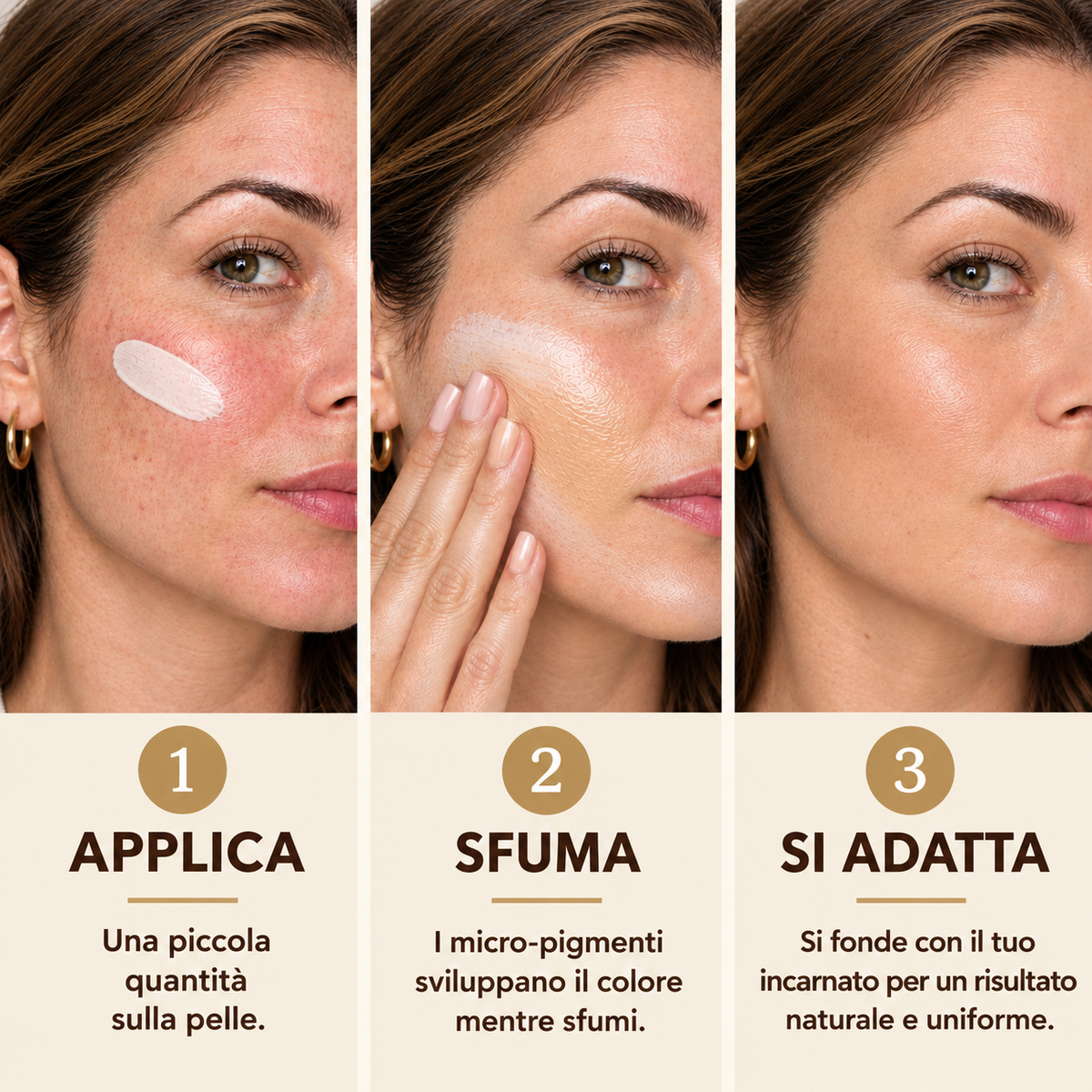 Fondotinta adattivo SPF 15 — Si adatta naturalmente al tuo incarnato