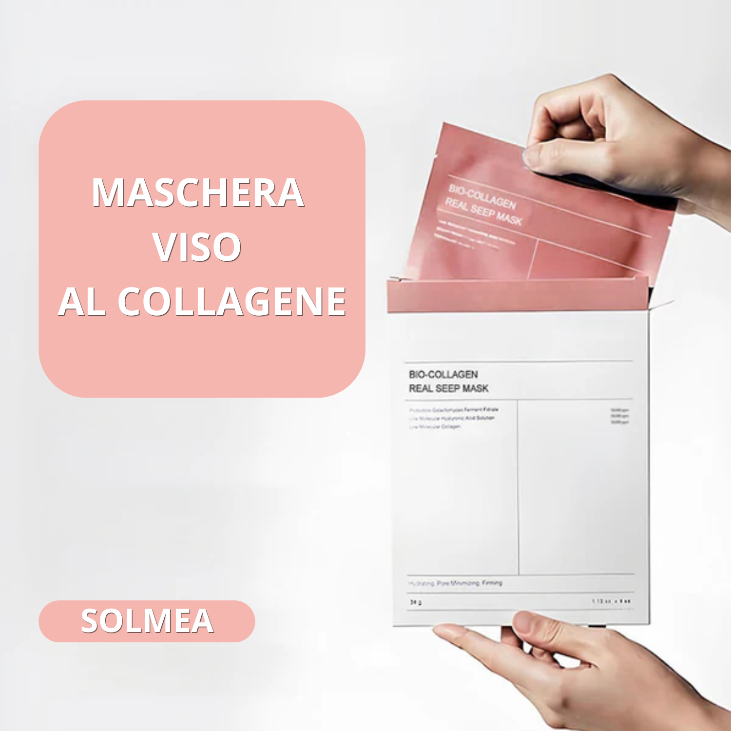 Maschera Viso Idratante al Collagene – Bio Collagen Real Deep Mask