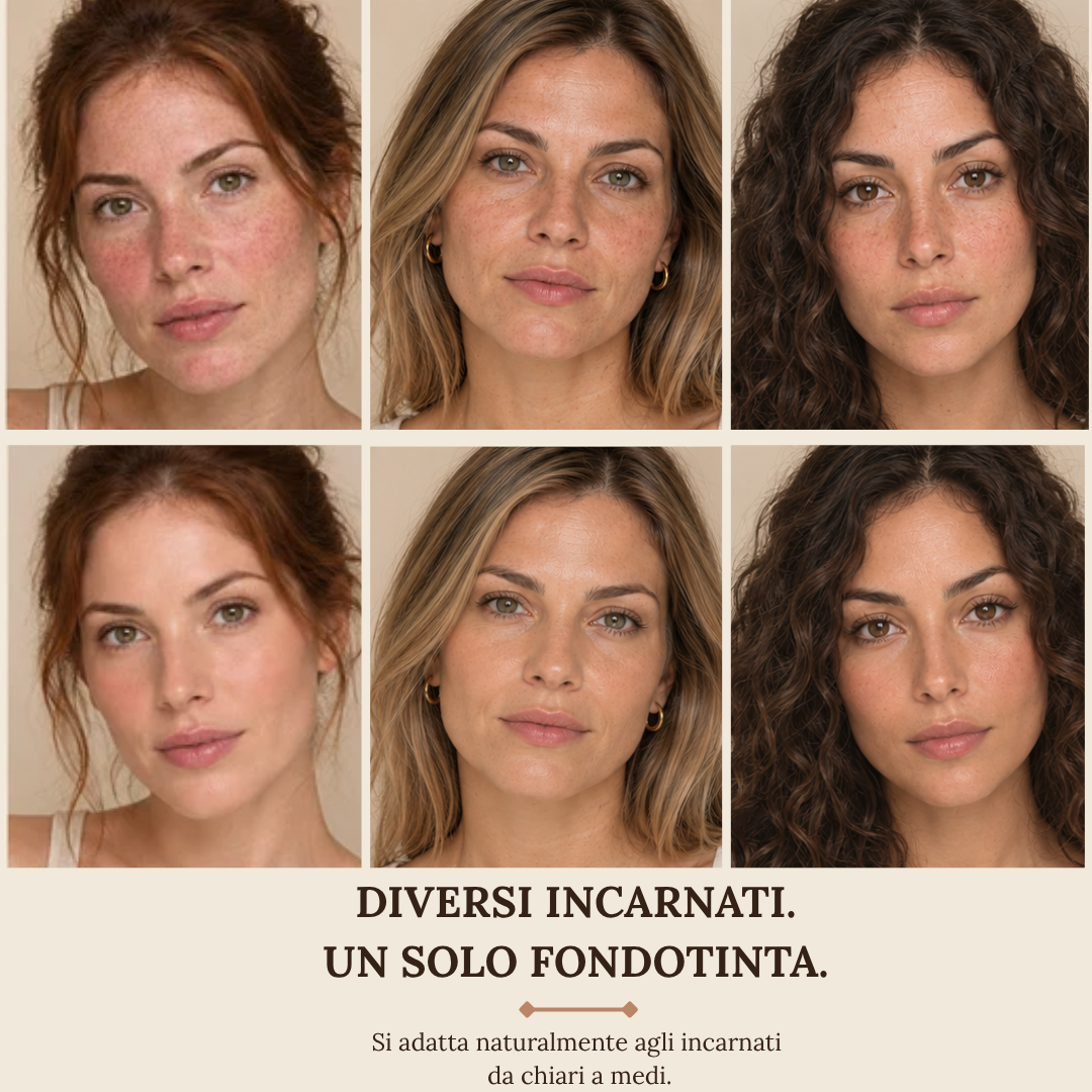 Fondotinta adattivo SPF 15 — Si adatta naturalmente al tuo incarnato