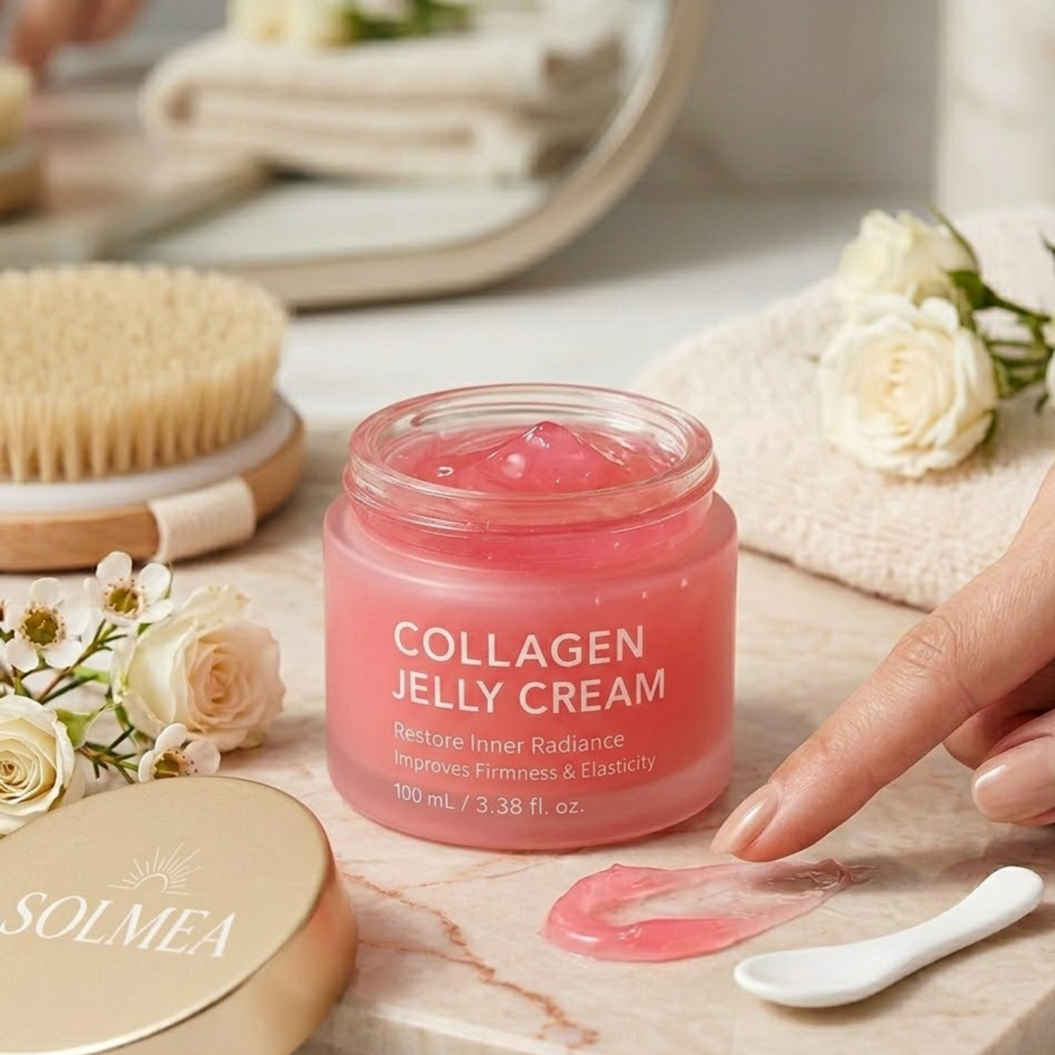 Crema Gel Viso al Collagene e Niacinamide