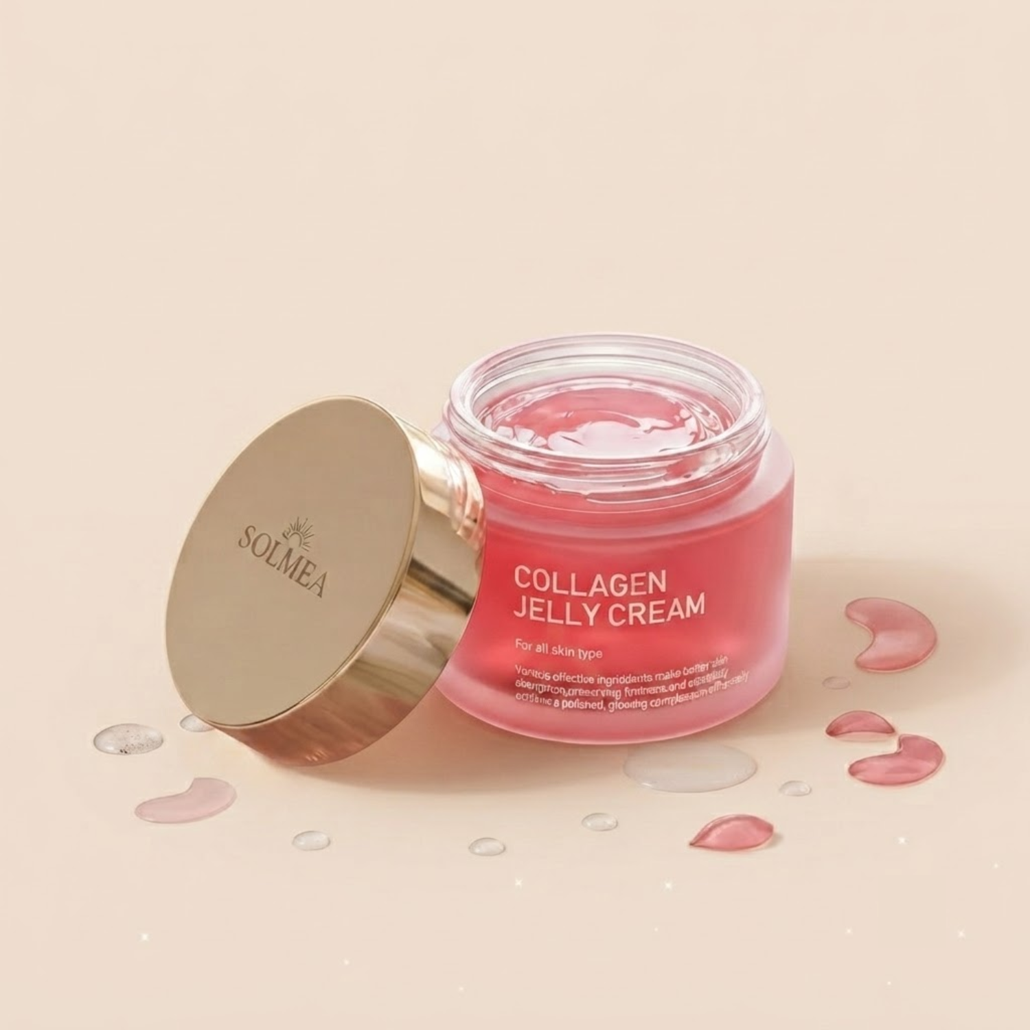 Crema Gel Viso al Collagene e Niacinamide (100 ml)