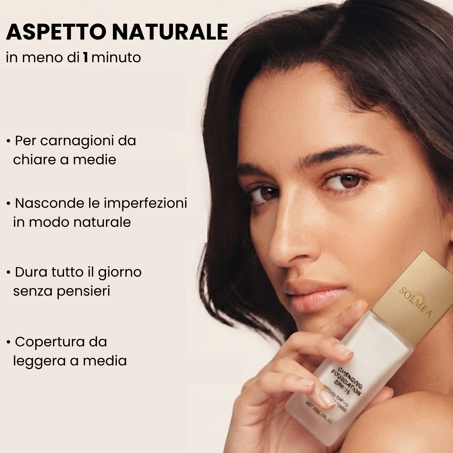 Fondotinta Adattivo SPF 15 - Si adatta al tuo incarnato