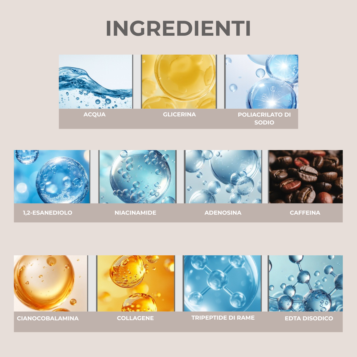 Patch Occhi in Idrogel al Collagene e Peptidi
