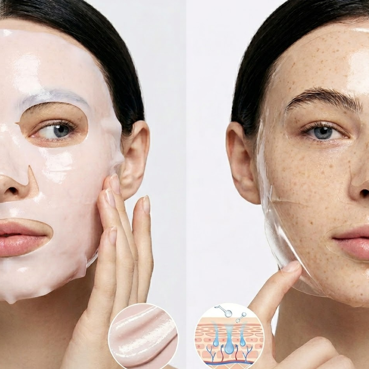 Maschera Viso Idratante al Collagene – Bio Collagen Real Deep Mask