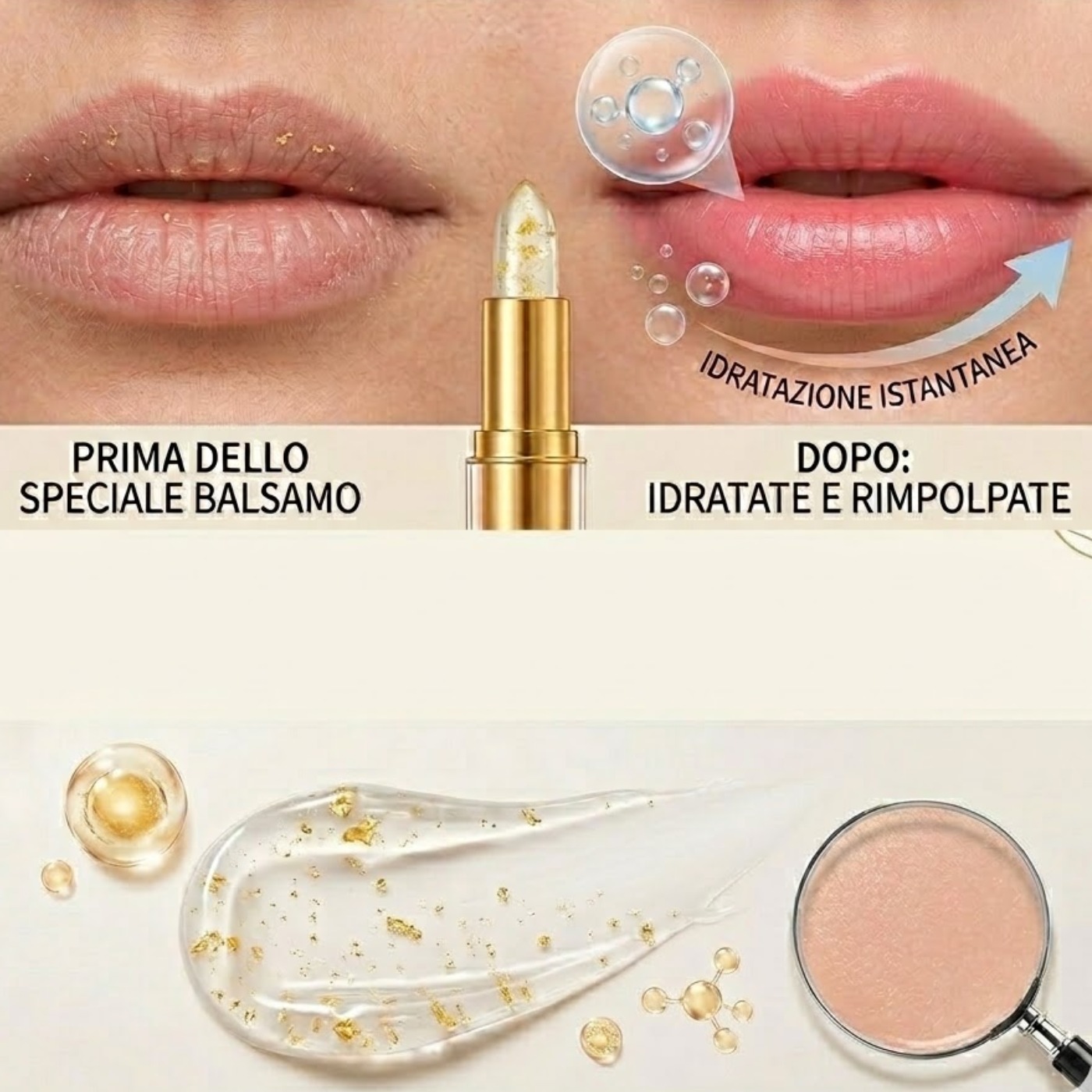 Rossetto che si adatta al pH delle tue labbra