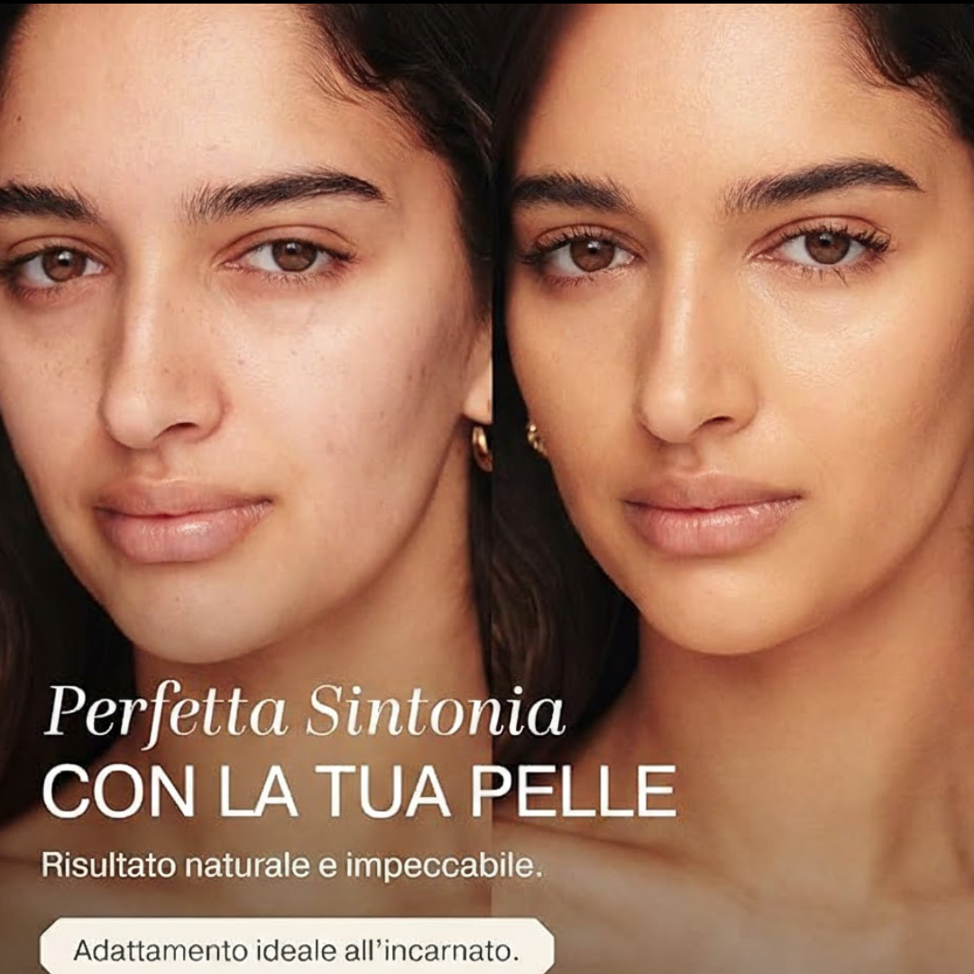 Fondotinta Adattivo SPF 15 – Si adatta al tuo incarnato