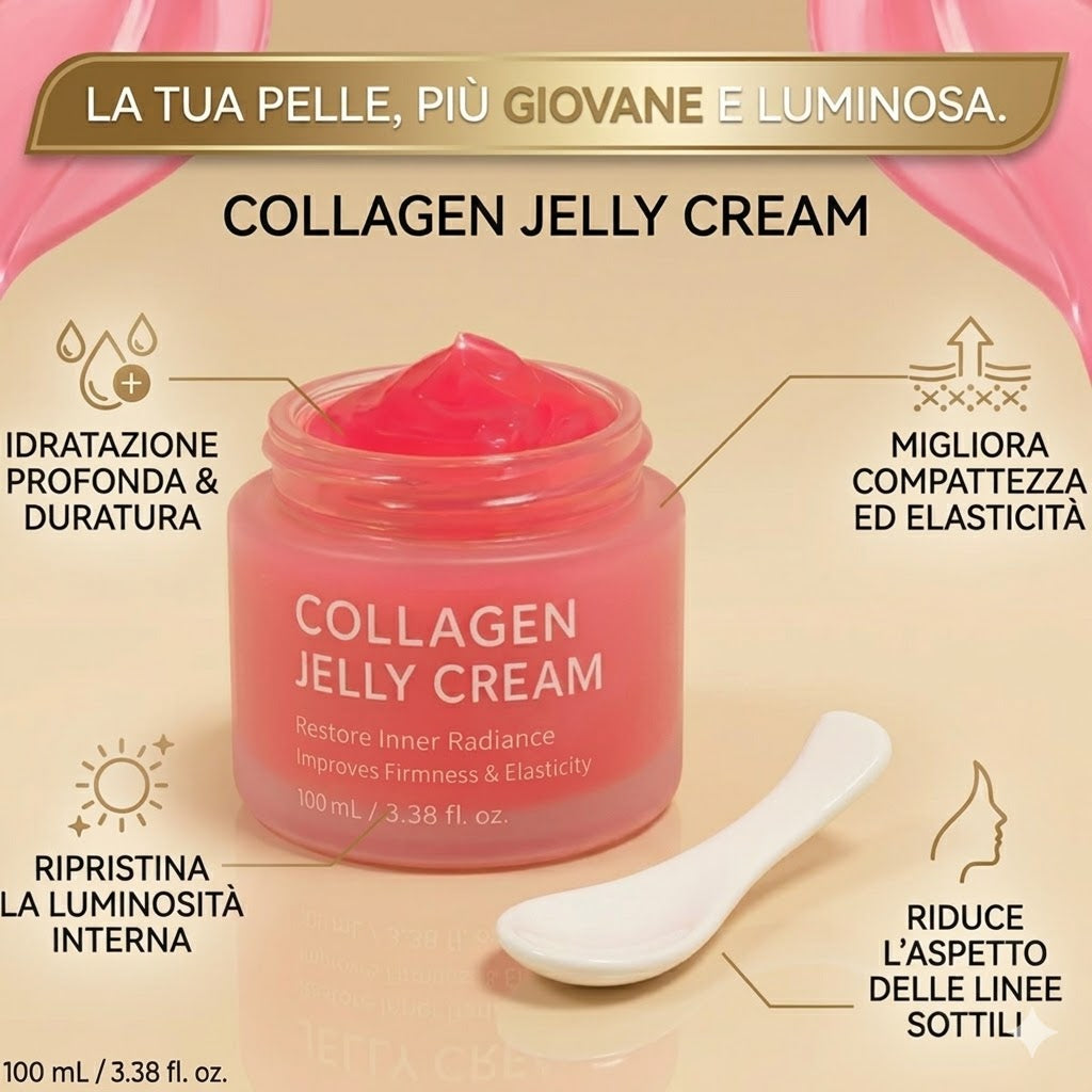 Crema Gel Viso al Collagene e Niacinamide