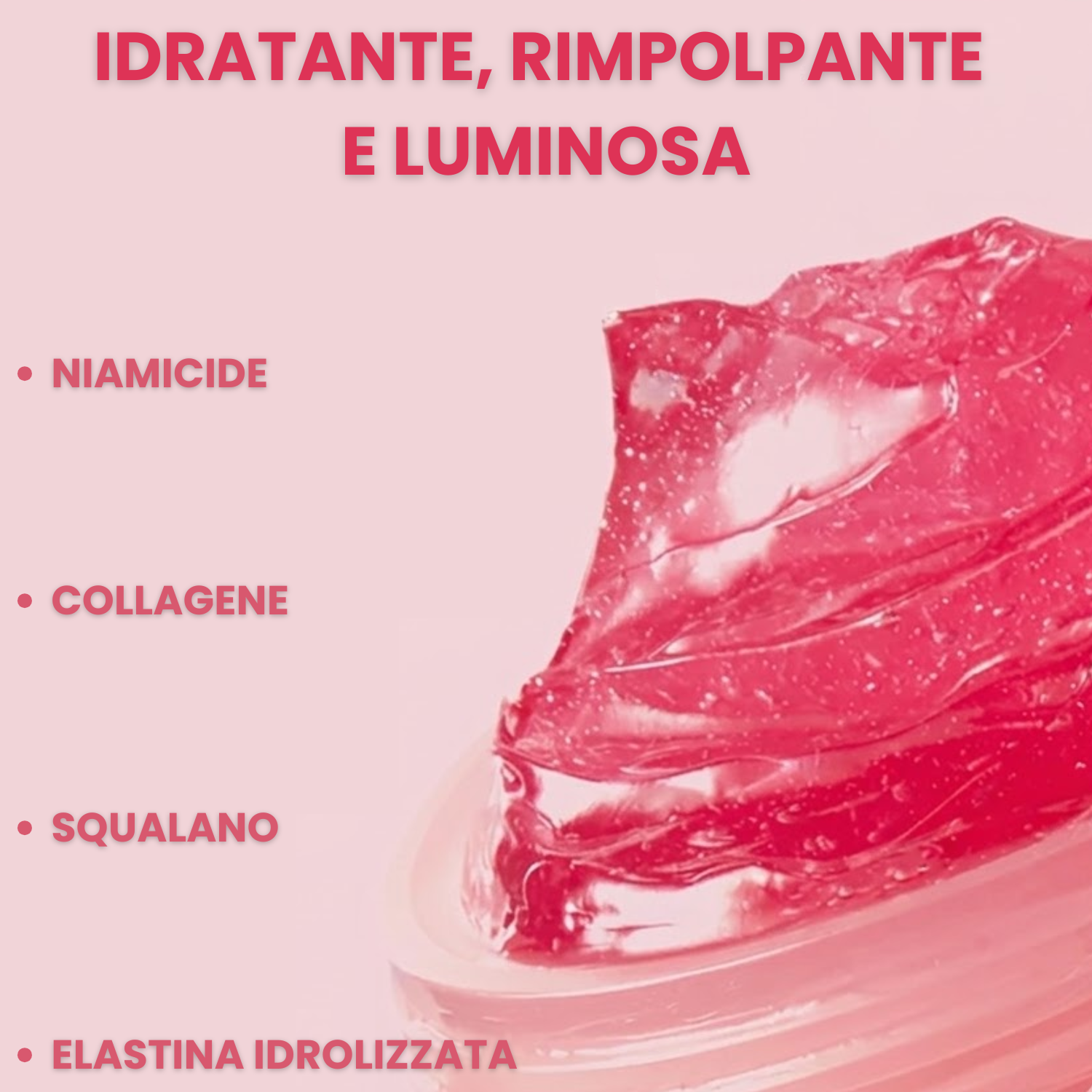 Crema Gel Viso al Collagene e Niacinamide (100 ml)