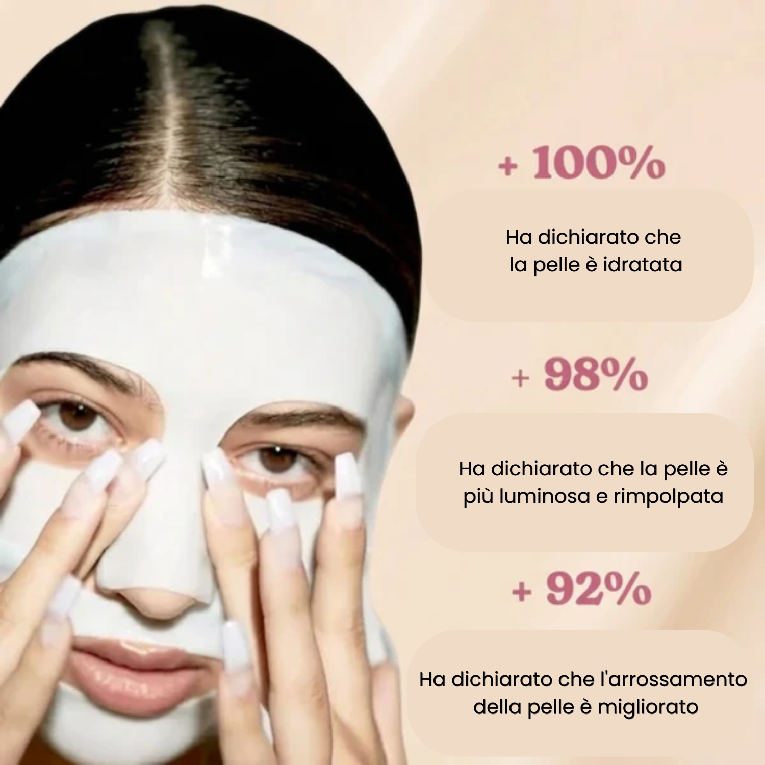 Maschera Viso Idratante al Collagene – Bio Collagen Real Deep Mask