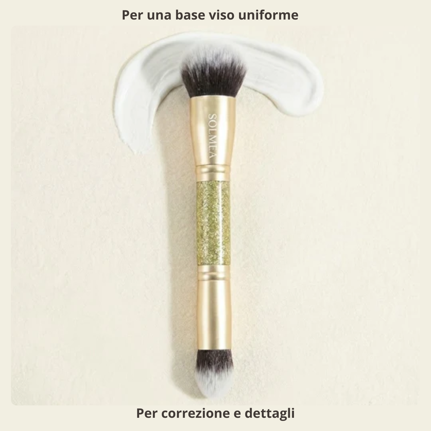 Pennello Viso 2-in-1 – Professional Duo Brush